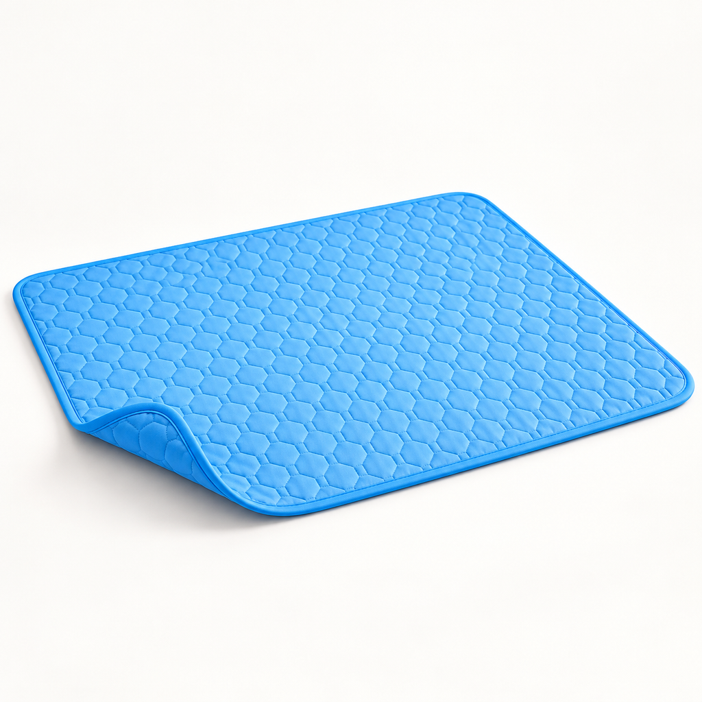 CoolPaws blue breathable dog cooling mat