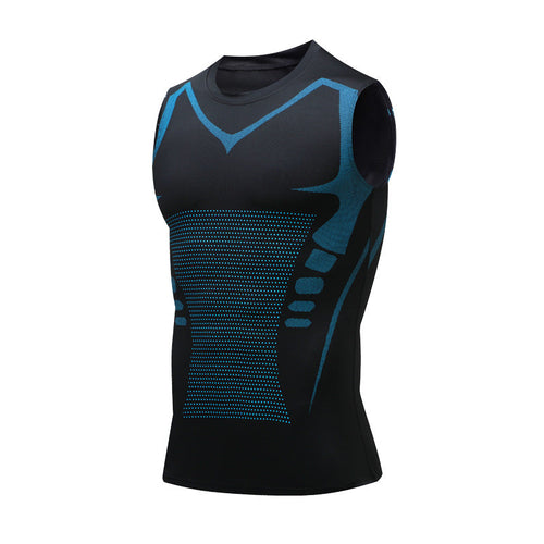 Black AlignCore compression back posture support vest