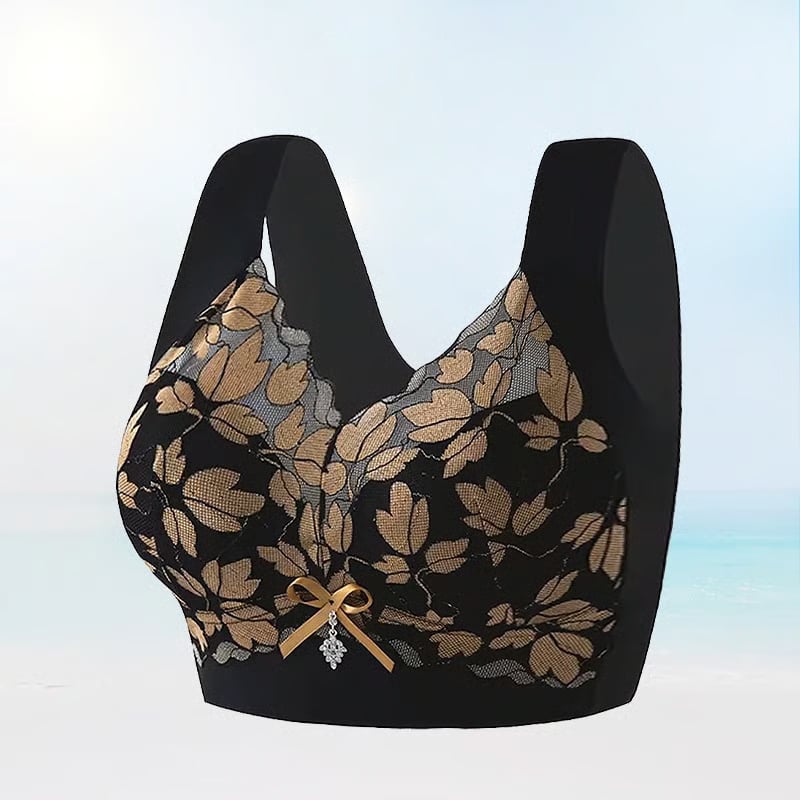 Wireless Comfort Bra strap detail