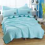 Light Blue IceFlow cooling blanket home