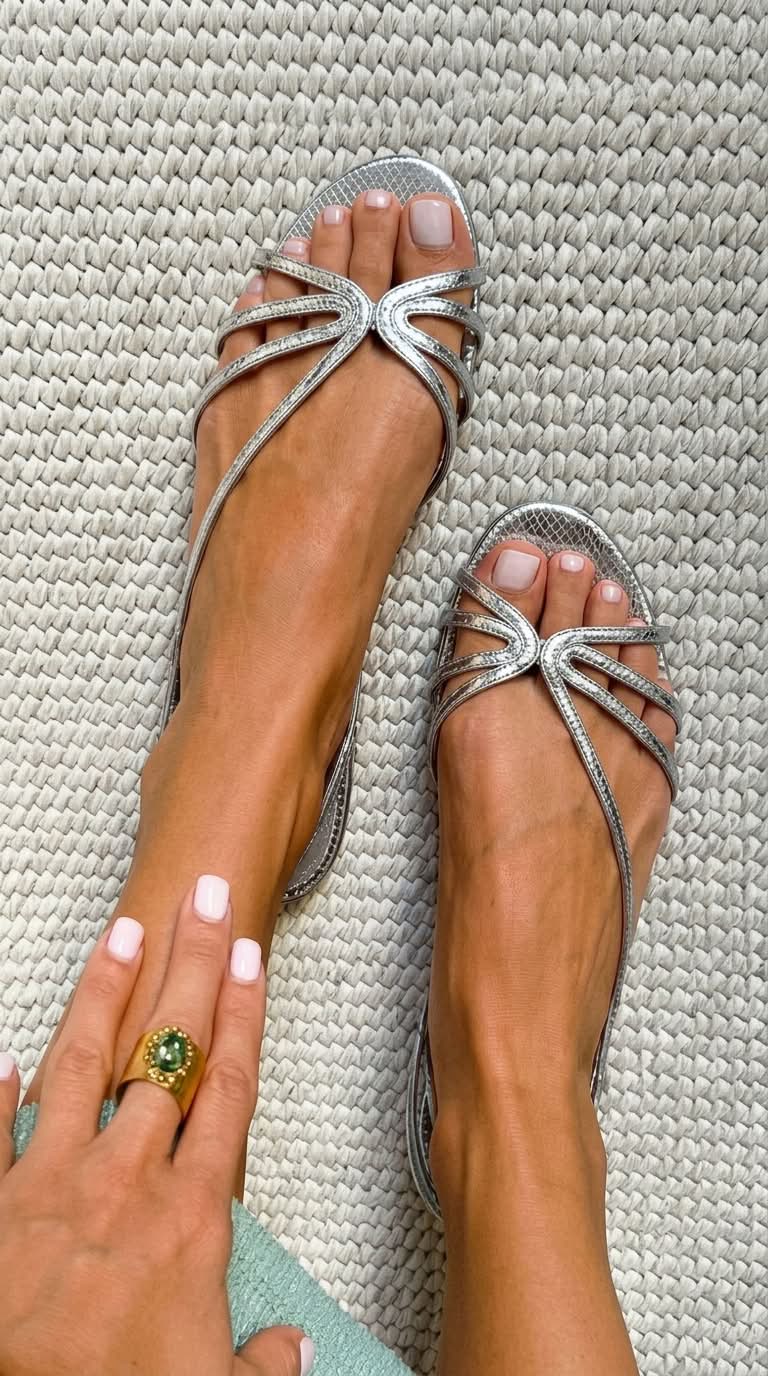 Ginevra sandal detail