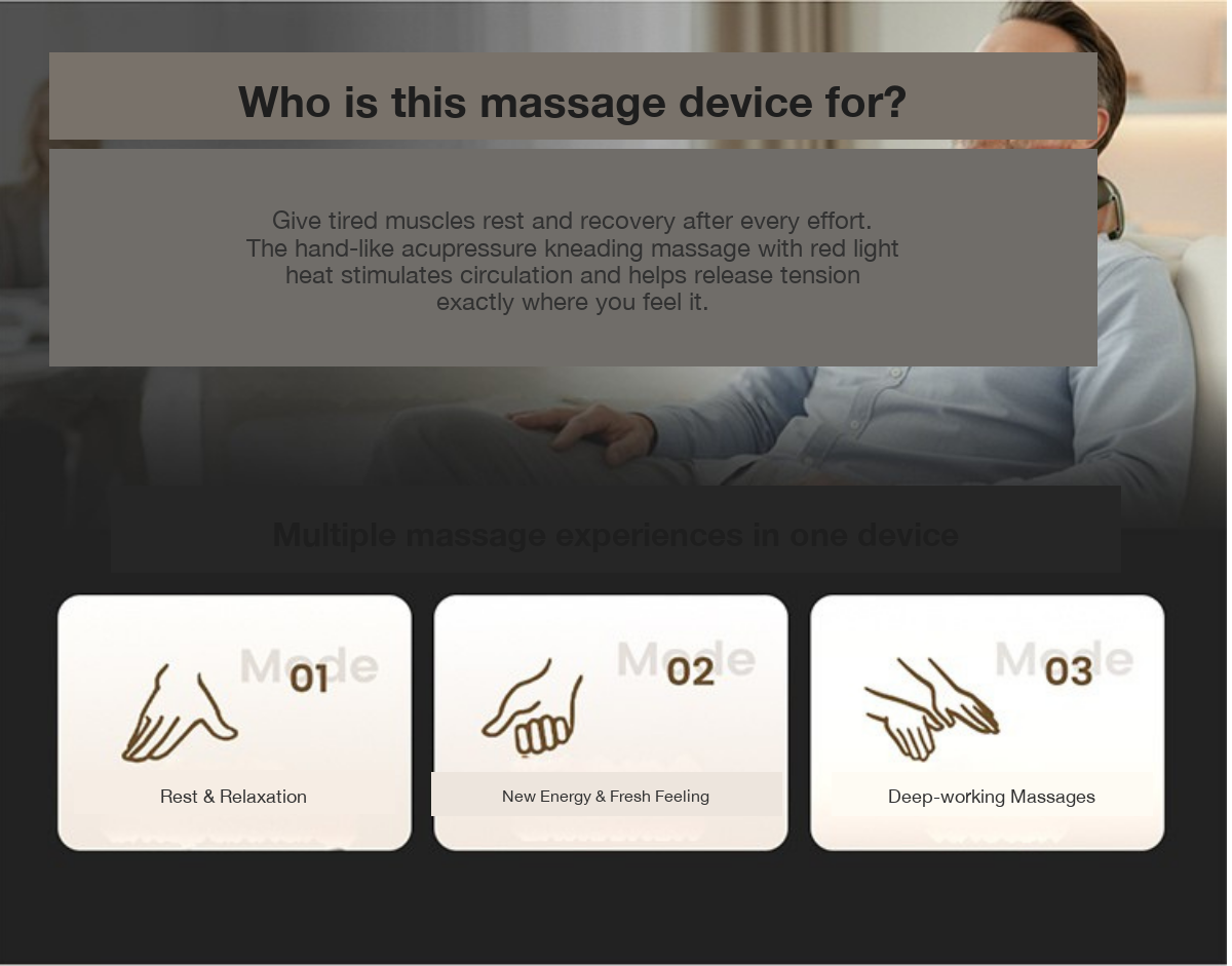 Relaxation | Neck Massager with Heat