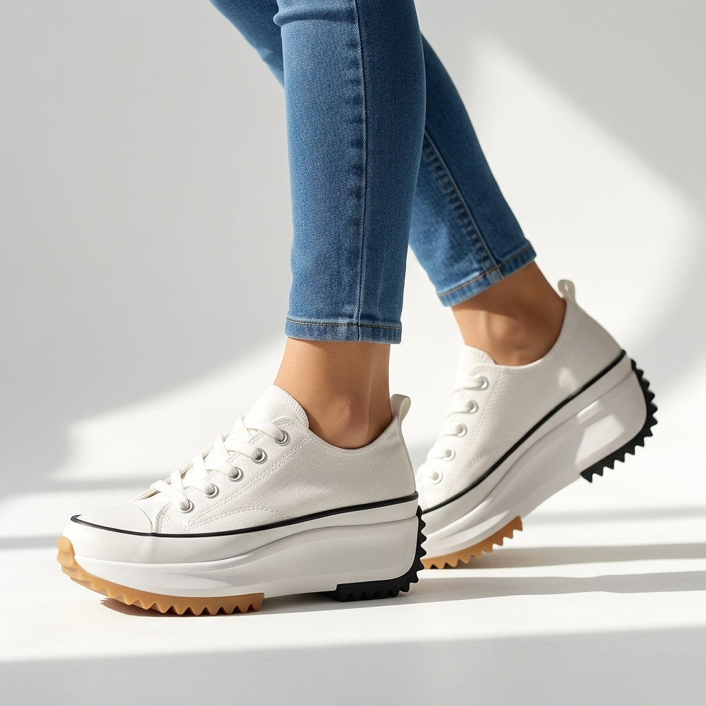 Lofa platform sneakers detail