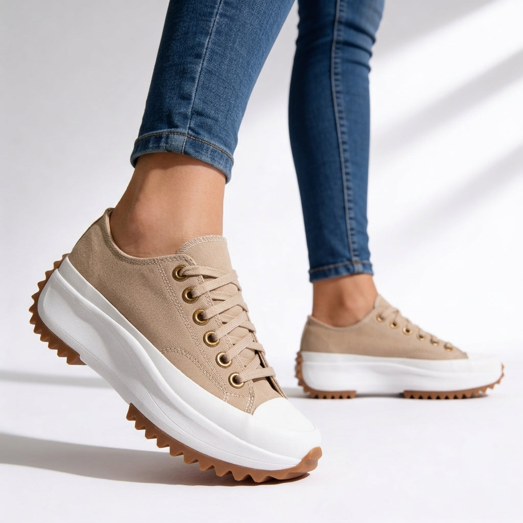 Lofa platform sneakers detail