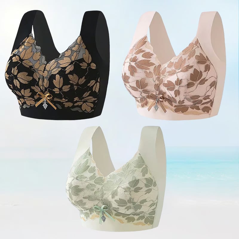 Wireless Comfort Bra fabric closeup