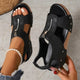 Retro Zip Wedge Sandals | Love at First Step
