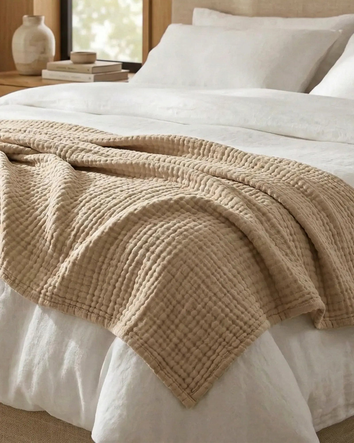 Driftweave muslin cotton blanket