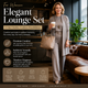 Elegance - 3-Piece Lounge Set - Stylish Comfort for Every Moment