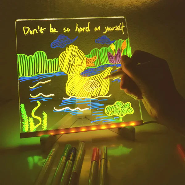 LumiGlow | Light-Up Drawing Tablet for Kids