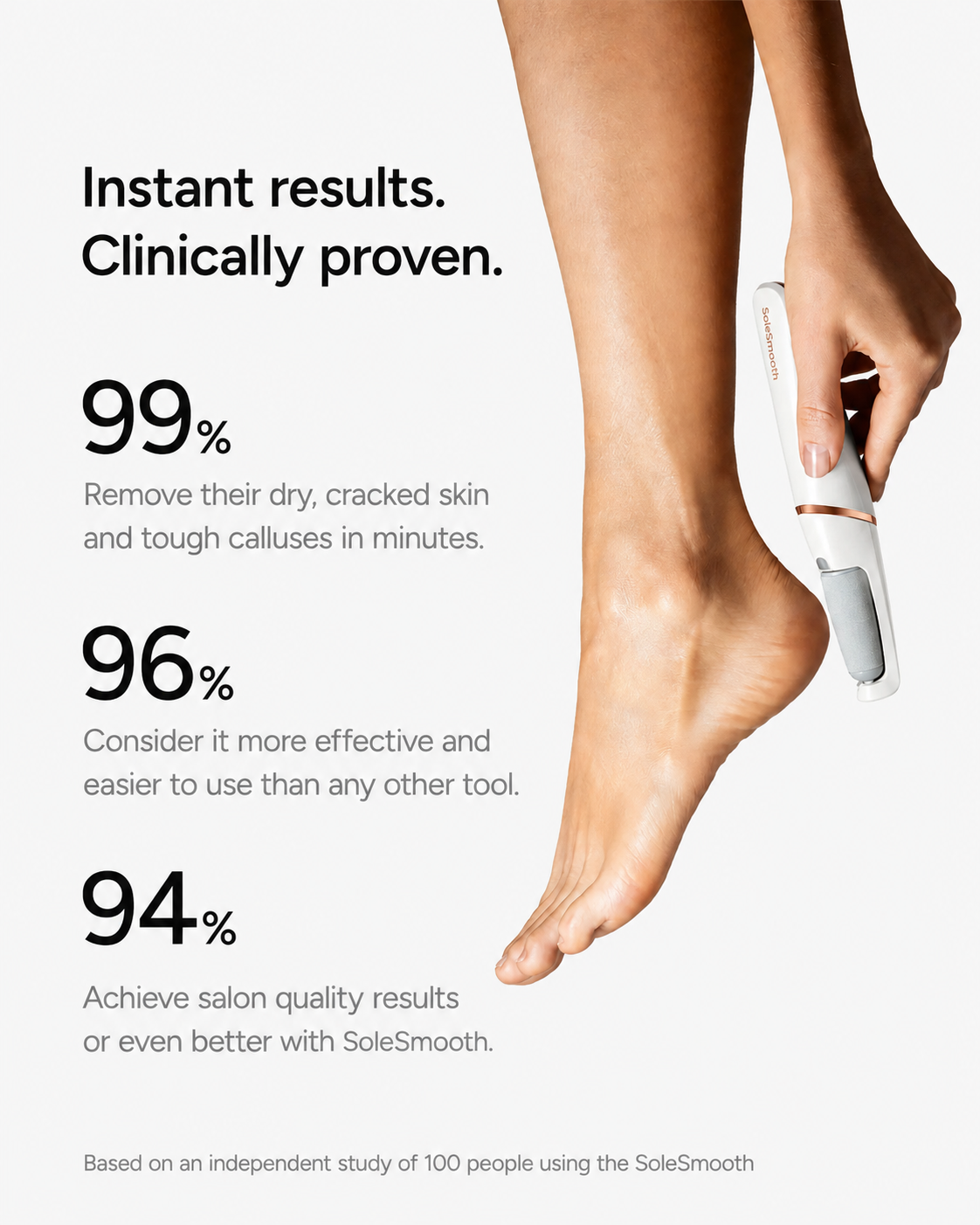 SoleSmooth | Electric Callus Remover for Salon-Soft Feet