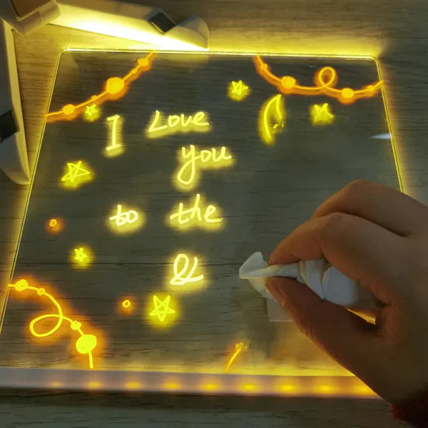 LumiGlow | Light-Up Drawing Tablet for Kids