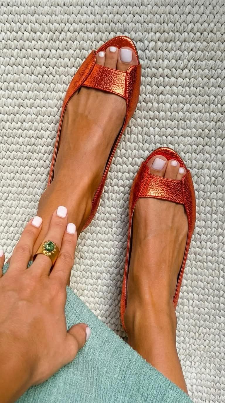Adelina Sandals – Orange