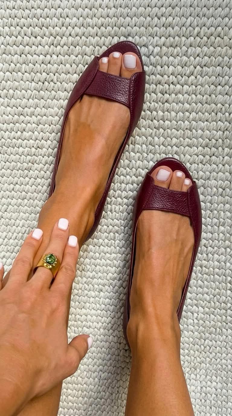 Adelina Sandals – Bordeaux