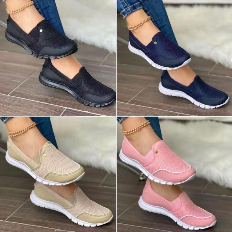Janne extra-wide slip-on shoes lifestyle view