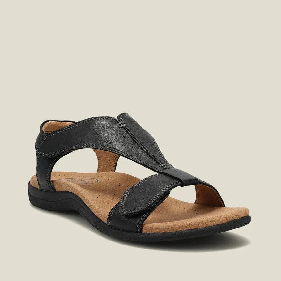 Lara orthopedic sandal - Black
