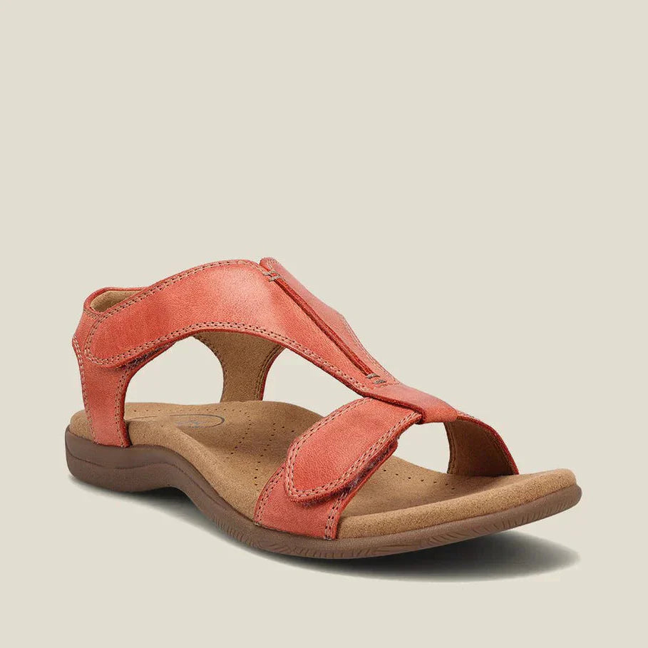 Lara orthopedic sandal - Orange