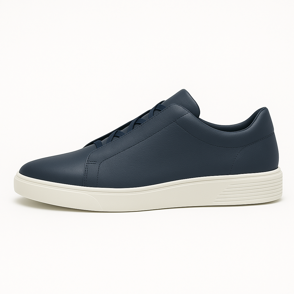 Cole genuine leather sneaker side profile