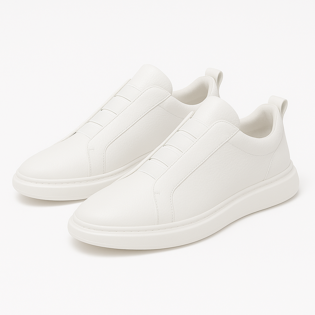 White Cole genuine leather sneakers