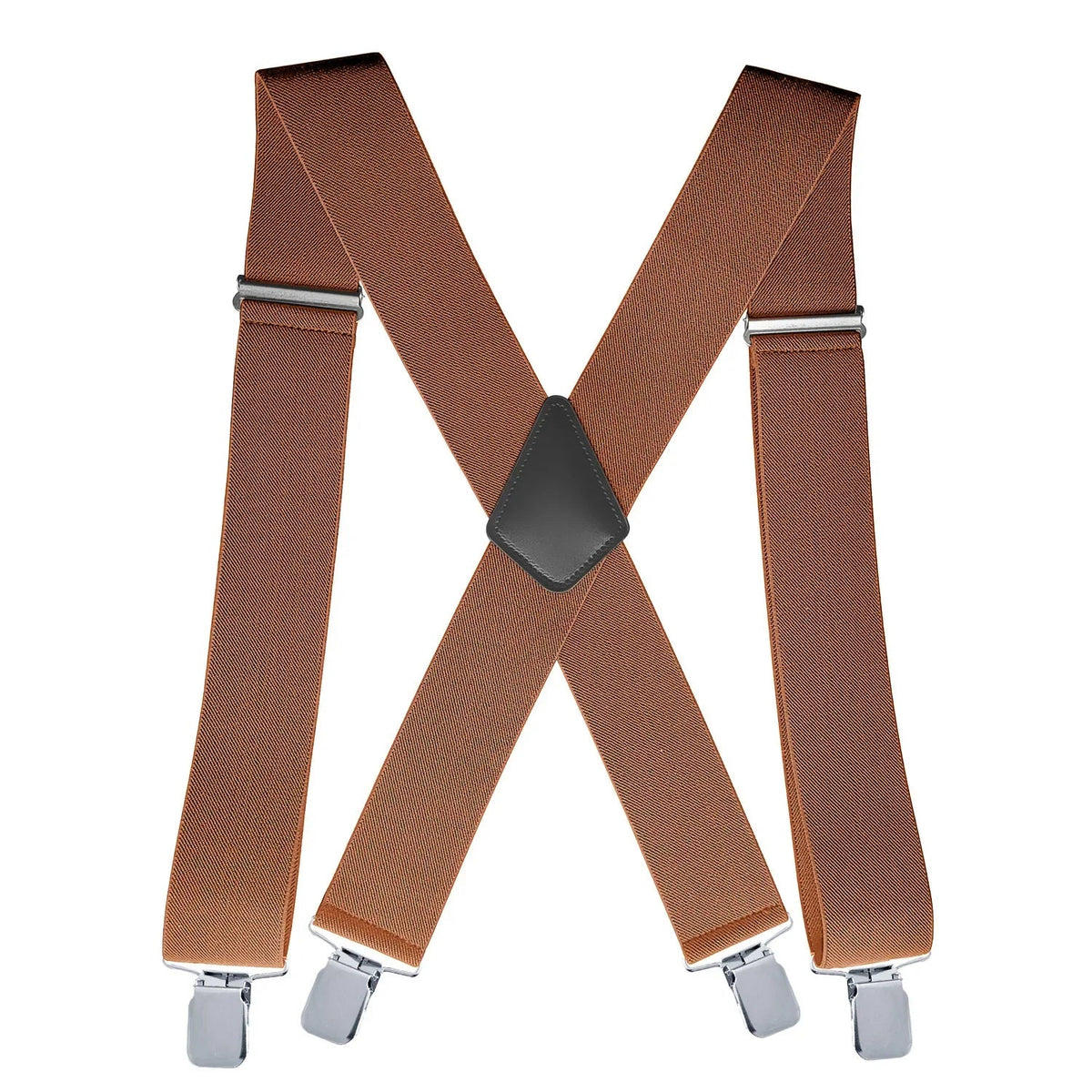 Light Brown Holden adjustable mens braces