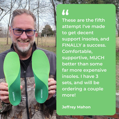 Solace orthopedic insoles