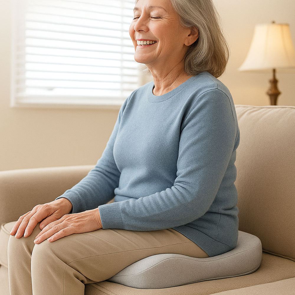 Orthorest in use, relaxed sitting