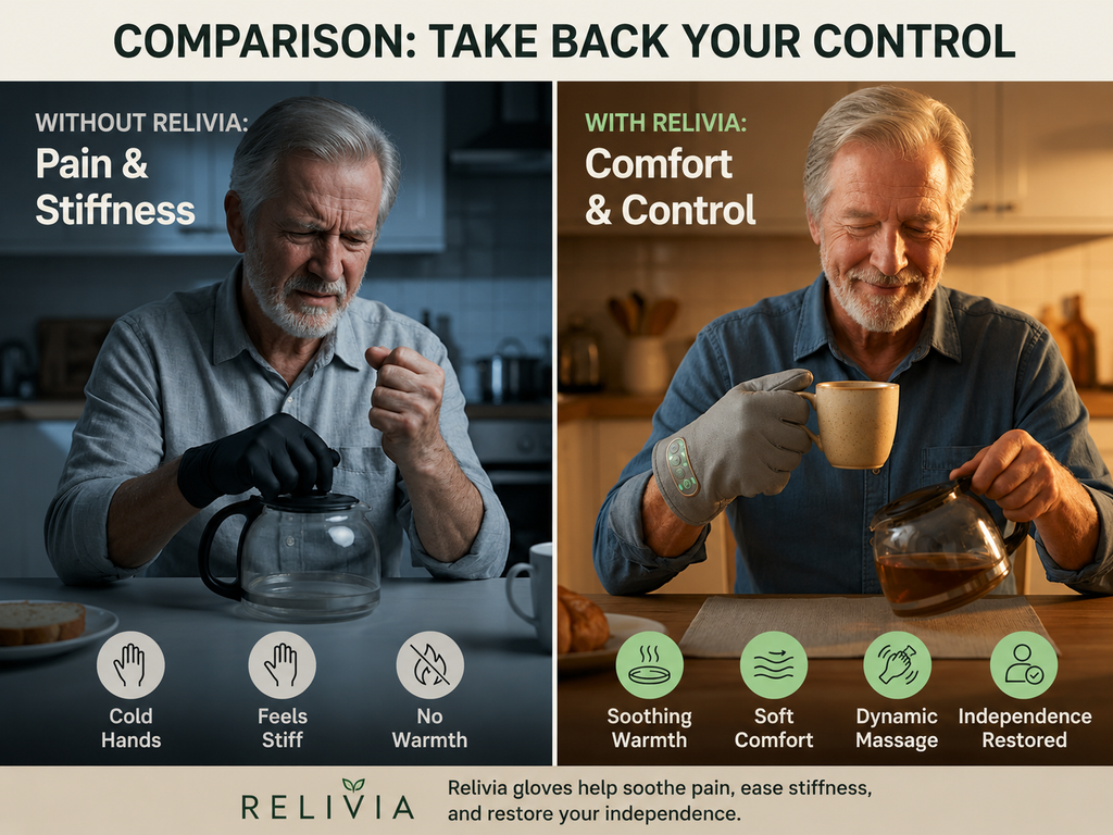 Relivia Hand Therapy | Feel Your Hands Relax Again