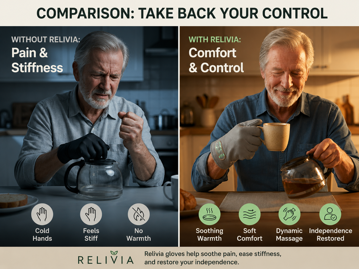 Relivia Hand Therapy | Feel Your Hands Relax Again