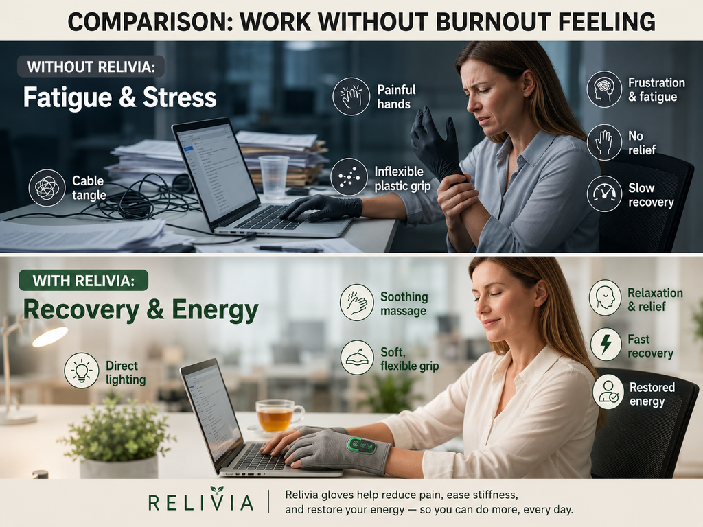 Relivia Hand Therapy | Feel Your Hands Relax Again