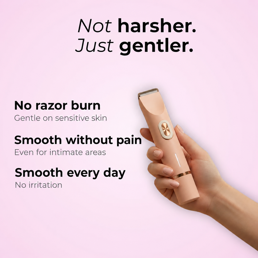 Satin Smooth electric shaver detail