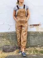 Harper utility dungaree jumpsuit lifestyle view