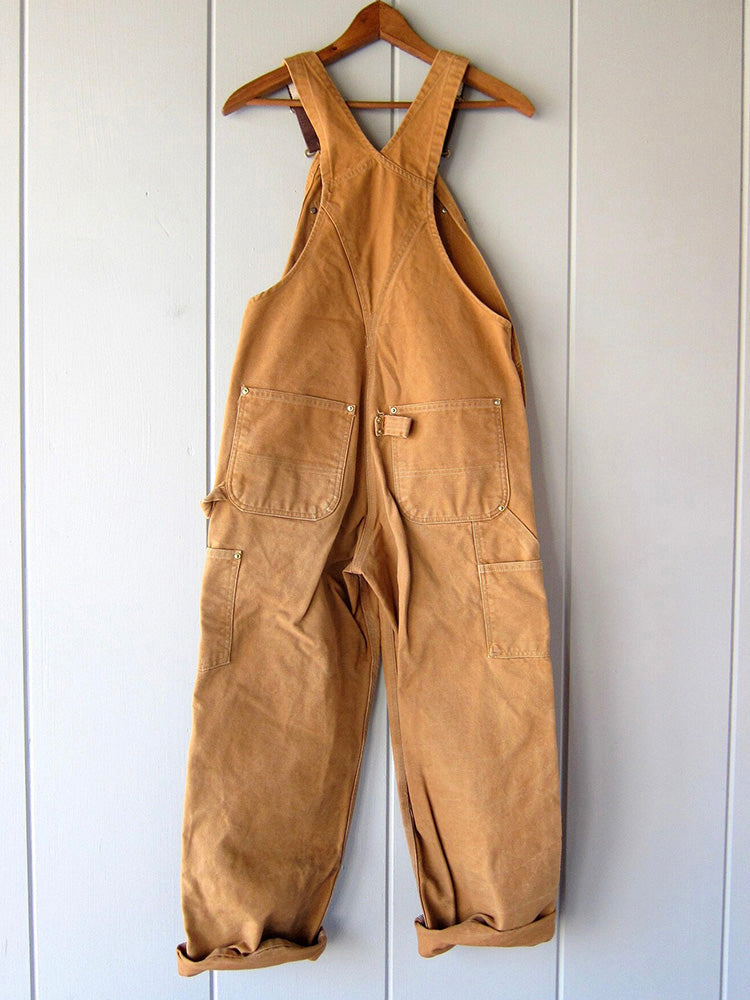 Harper utility dungaree jumpsuit pocket detail