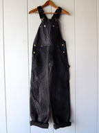 Black Harper utility dungaree jumpsuit