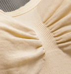 Nurtura nursing bra gathered cup detail