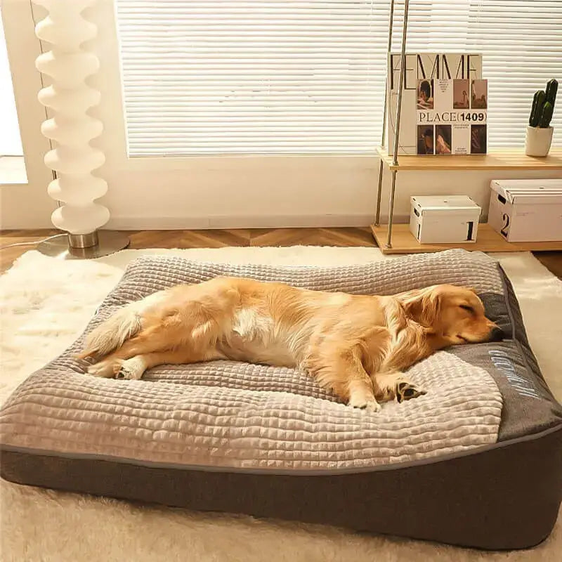 Snoozle calming dog cushion