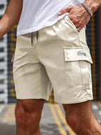 Men's Lightweight Cargo Shorts in Khaki