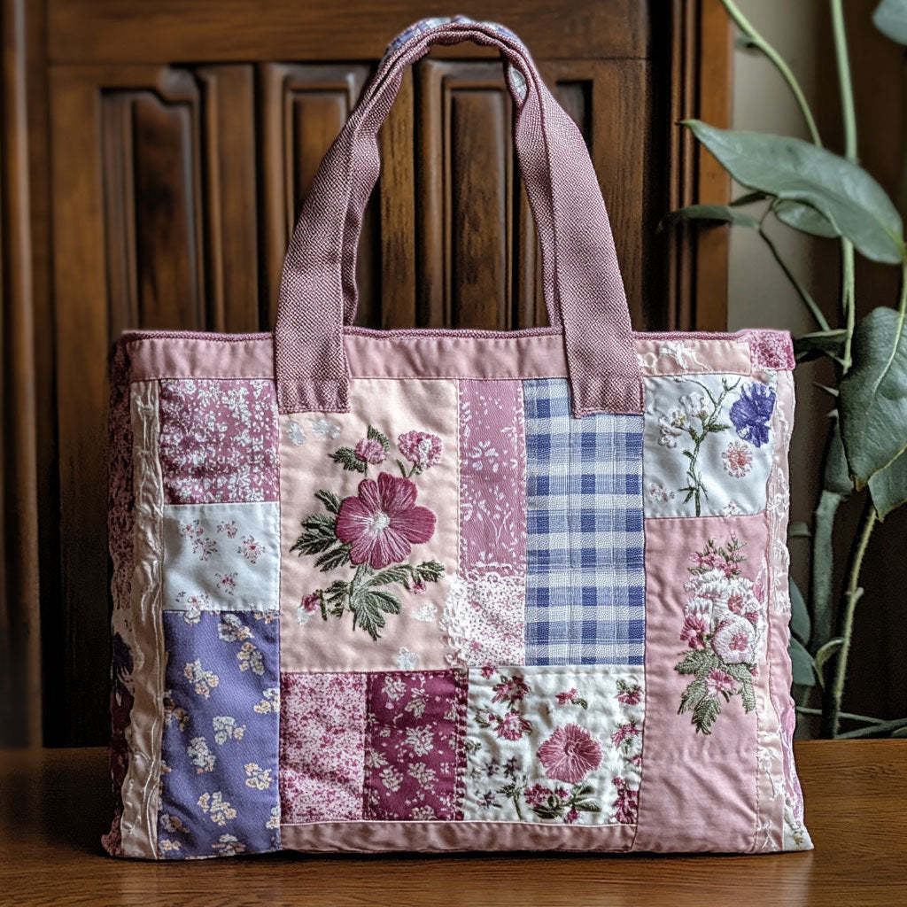 Quilted Tote Bag | Carry Something Beautiful