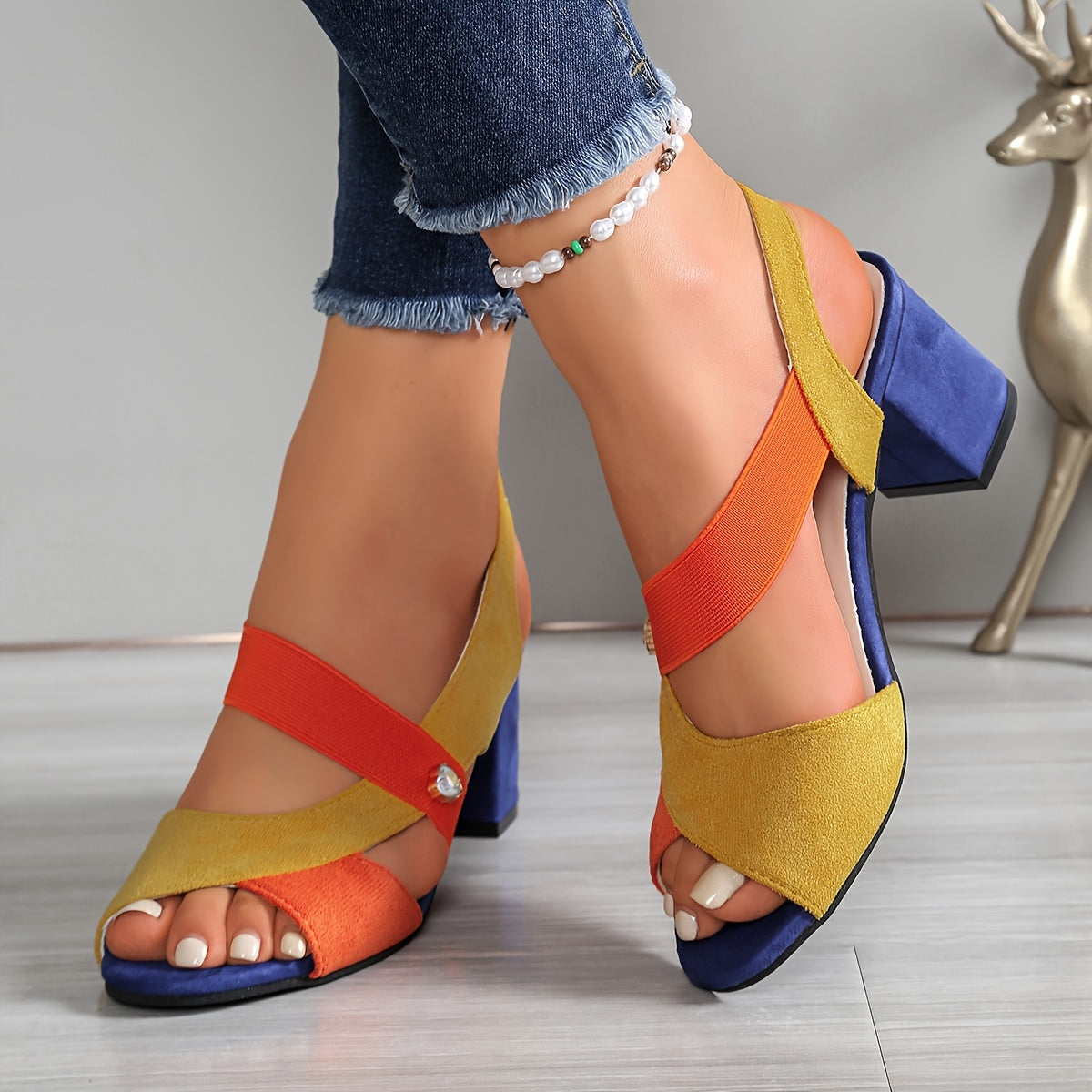 Bella Sandals – Orange