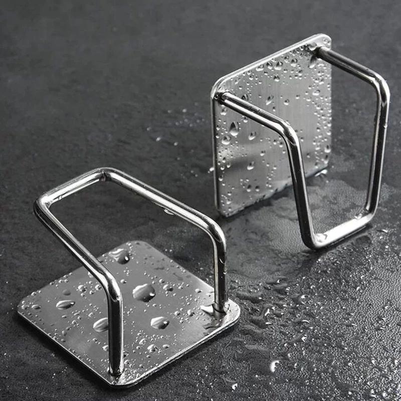 Compact stainless steel sink organiser in use