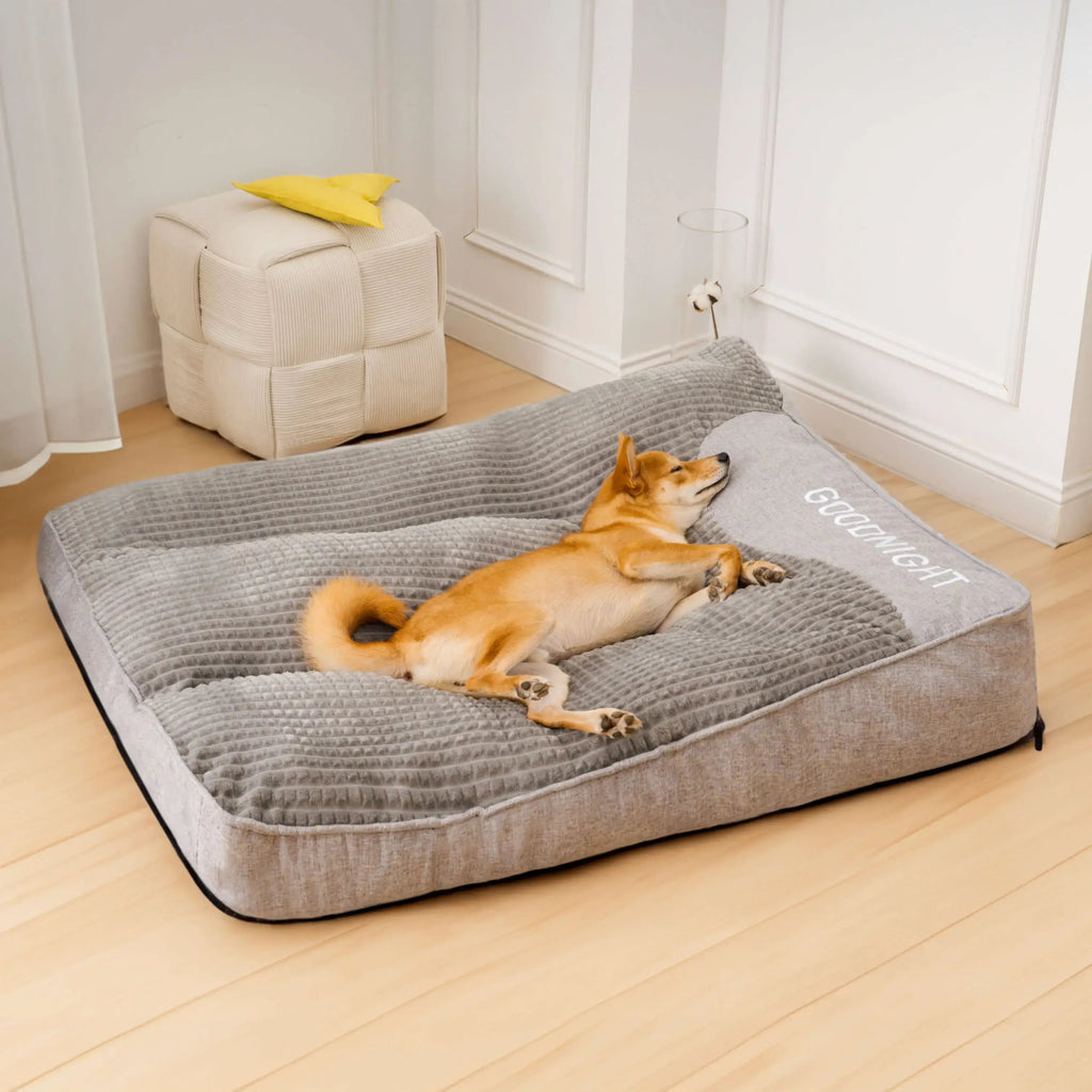 Snoozle calming dog cushion