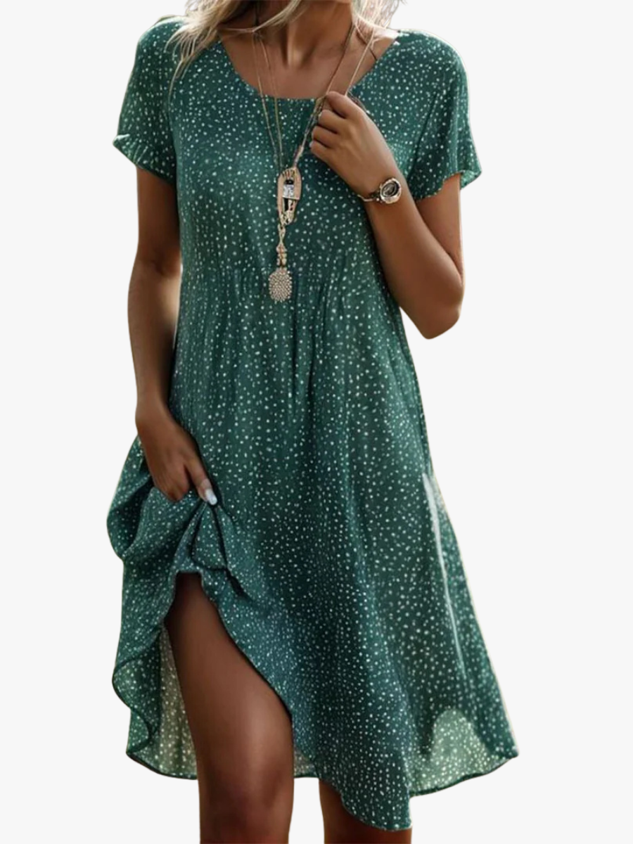 Marielle flowing summer midi dress collection