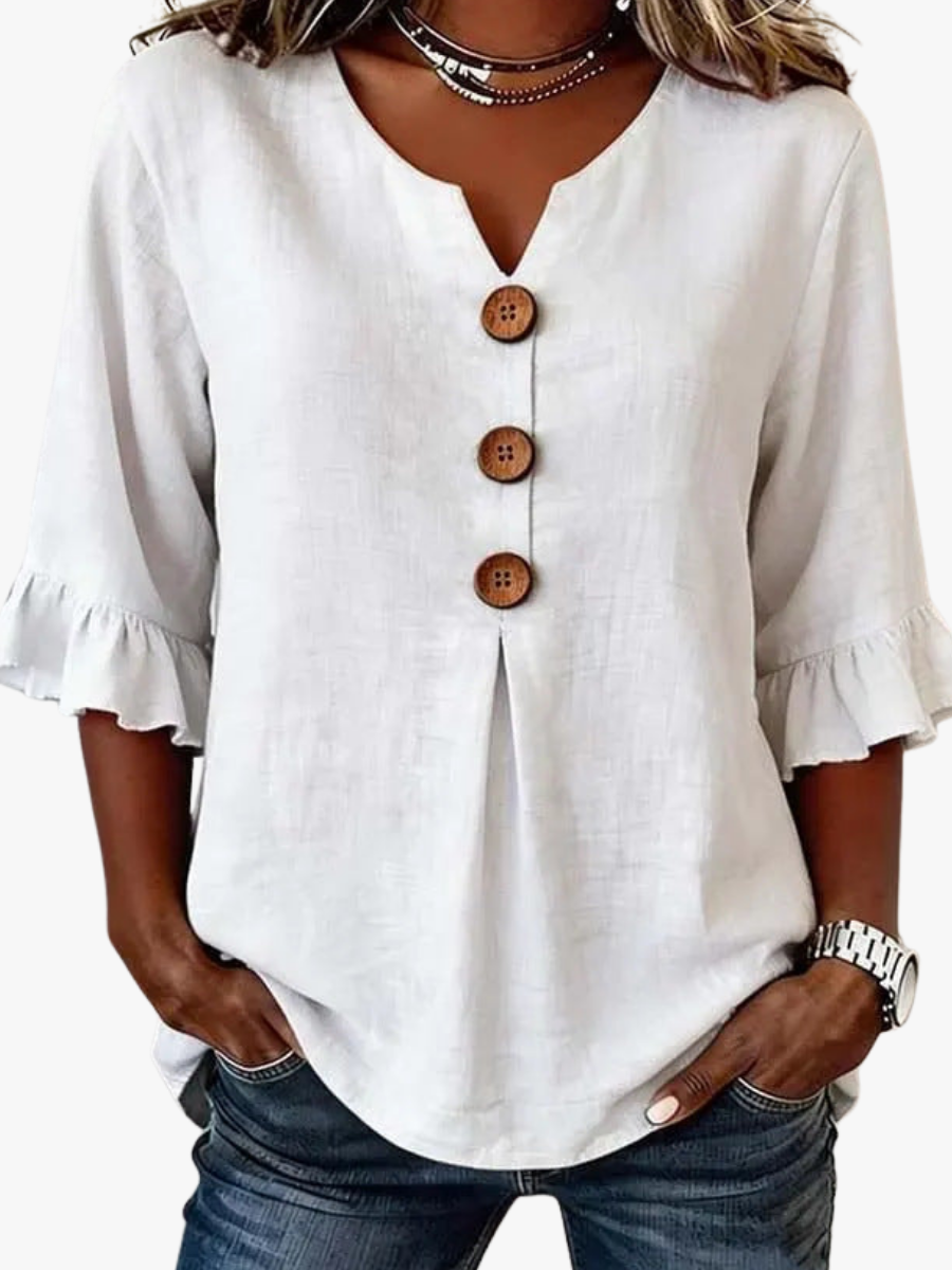 Elowen romantic frilly ruffle top collection
