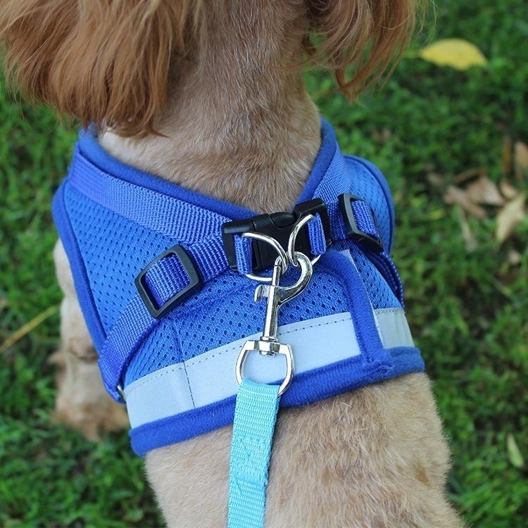 Milo adjustable cat harness viewed from the side