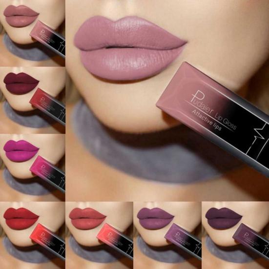 Veloura longwear matte lip colour collection