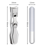 ClariClip nail cutter and file dimensions in millimetres
