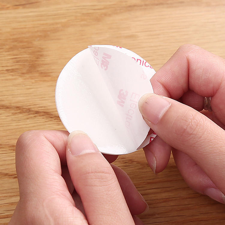 Self adhesive backing on HushPad wall padding