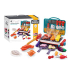 BBQ Grill toy contents and accessories
