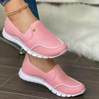 Pink Janne extra-wide slip-on shoes