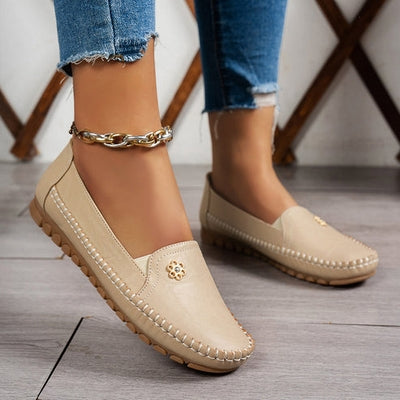 Striva orthopedic leather shoes