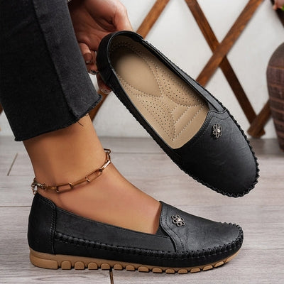 Striva orthopedic leather shoes