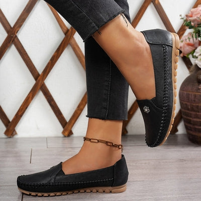 Striva orthopedic leather shoes